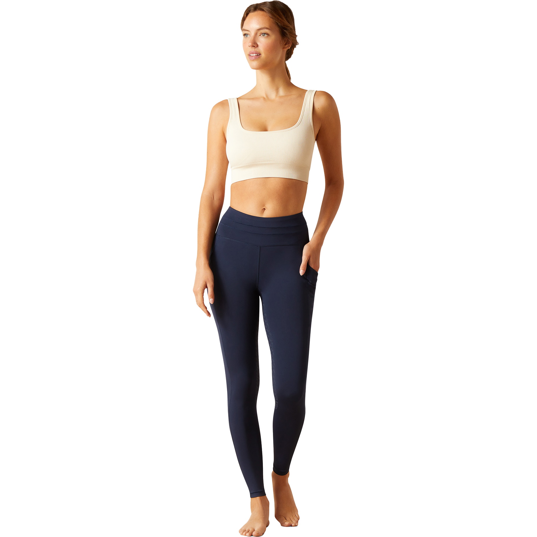 Ariat Womens EOS 2.0 Full Seat Riding Tights 10048912 - Navy Eclipse